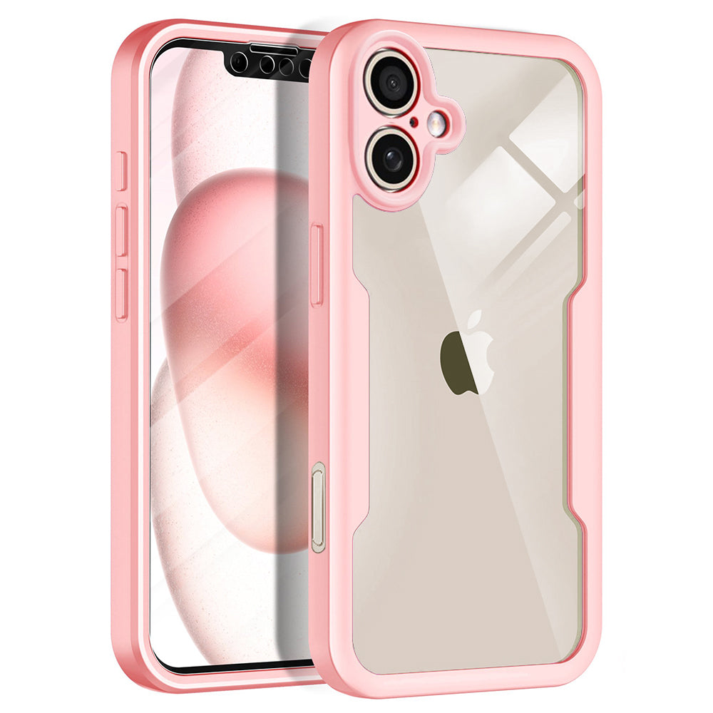 Étui pour Apple iPhone 17, Techsuit, ColorVerse 360, Rose