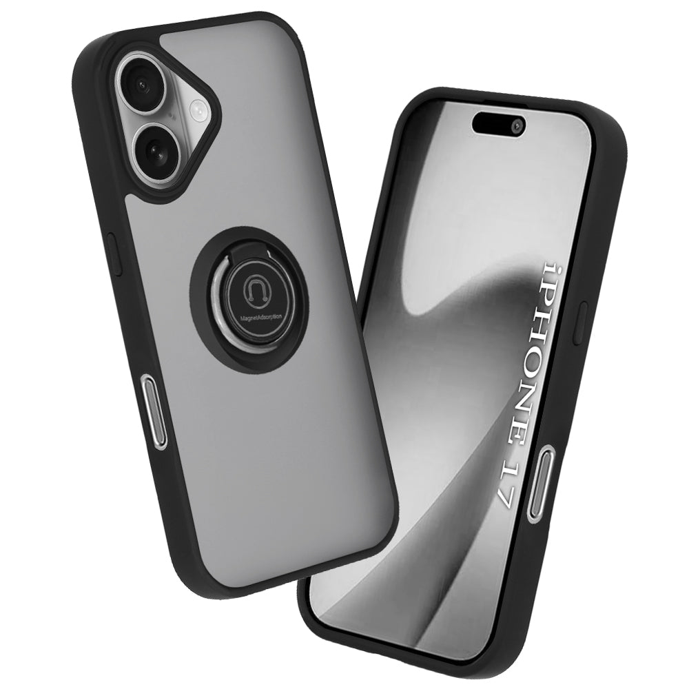 Hülle für Apple iPhone 17, Techsuit, Glinth, Schwarz