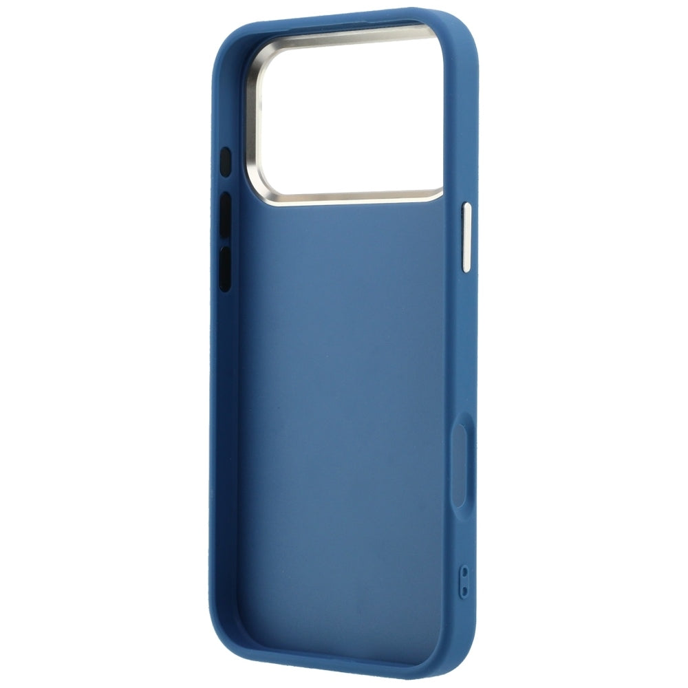 Coque pour Apple iPhone 18 Pro / 17 Pro, Guess, 4G Big Strass Logo, Bleue