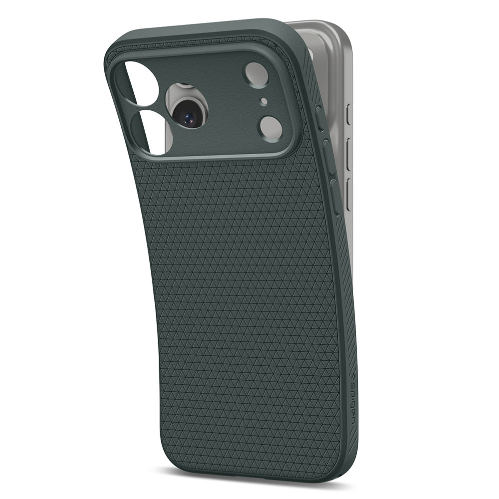 Coque pour Apple iPhone 18 Pro / 17 Pro, Spigen, Liquid Air, Vert ACS12151