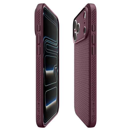 Coque pour Apple iPhone 18 Pro Max / 17 Pro Max, Spigen, Liquid Air, Rose ACS12115