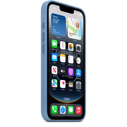 Coque pour Apple iPhone 16e, Bleue MD3Q4ZM/A