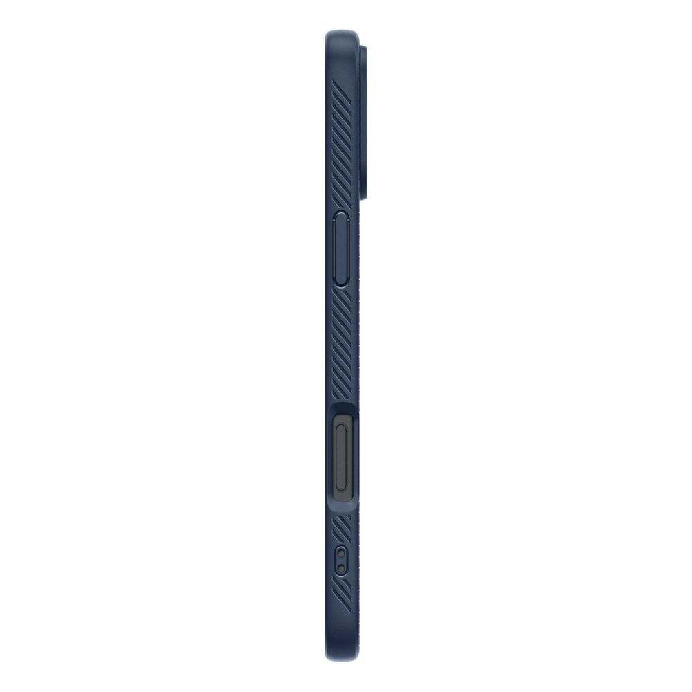 Coque pour Apple iPhone 16, Spigen, Liquid Air, Bleu ACS08195