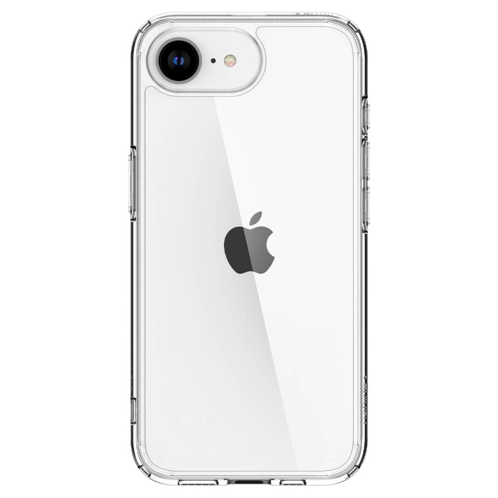 Coque pour Apple iPhone 16e, Spigen, Crystal Hybrid, Transparente
