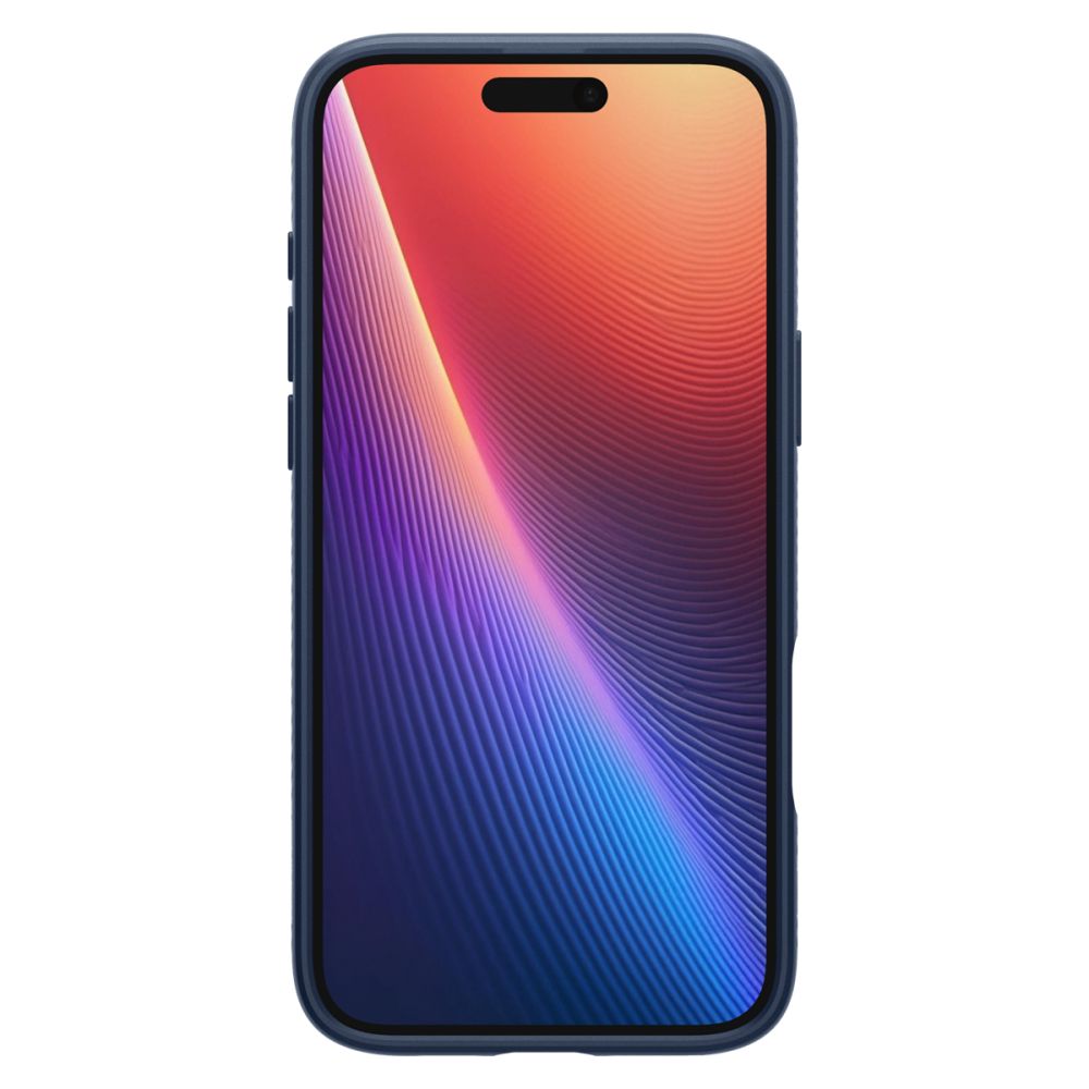 Coque pour Apple iPhone 16, Spigen, Liquid Air, Bleu ACS08195
