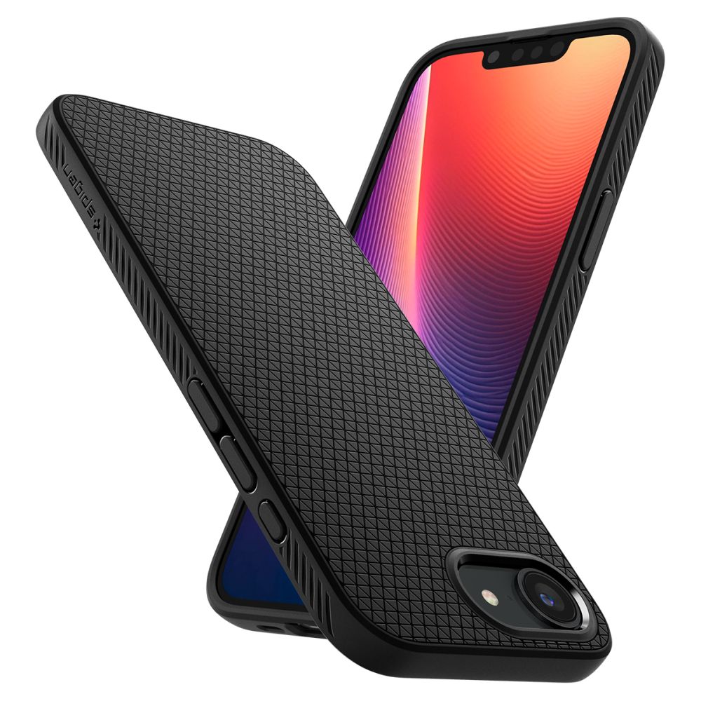 Étui pour Apple iPhone 17e / 16e, Spigen, Liquid Air, Noir ACS09161