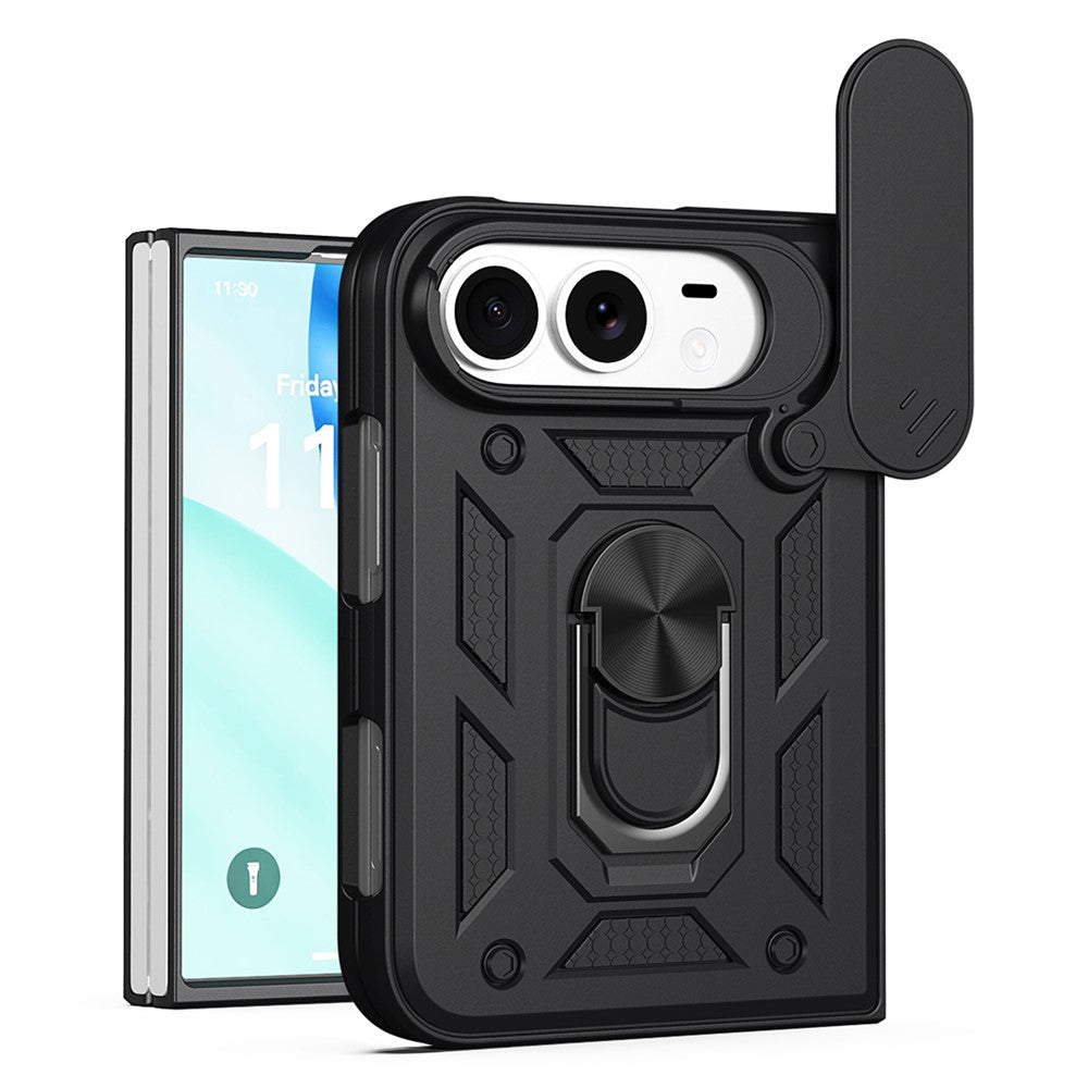 Hülle für Apple iPhone Duo, Techsuit, CamShield, Schwarz
