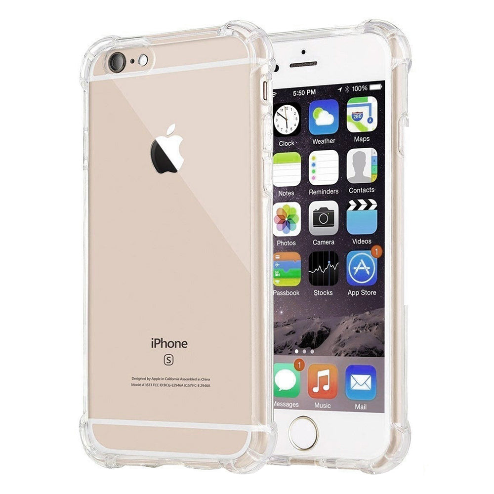 Coque pour Apple iPhone SE (2022) / SE (2020) / 8 / 7, Techsuit, Antichoc Claire, Transparente