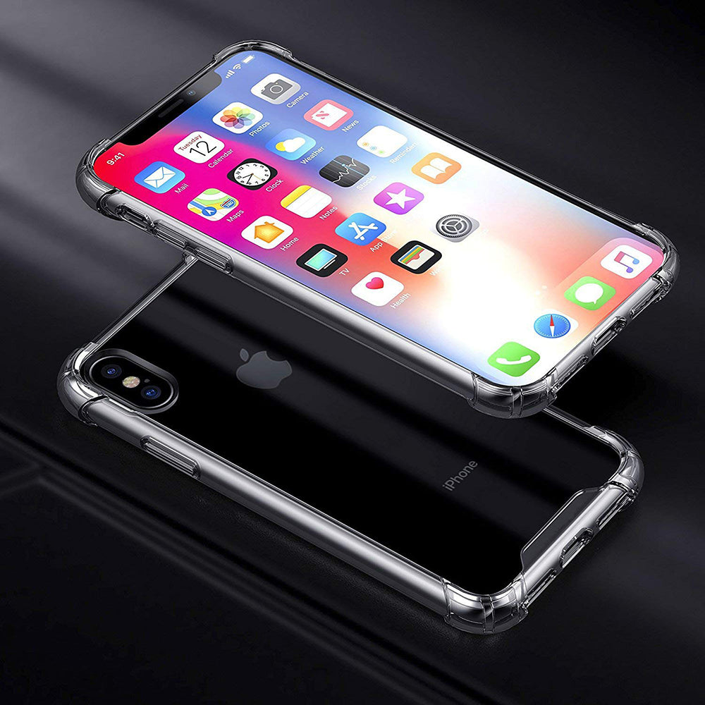 Coque pour Apple iPhone XS Max, Techsuit, Shockproof Clear, Transparente