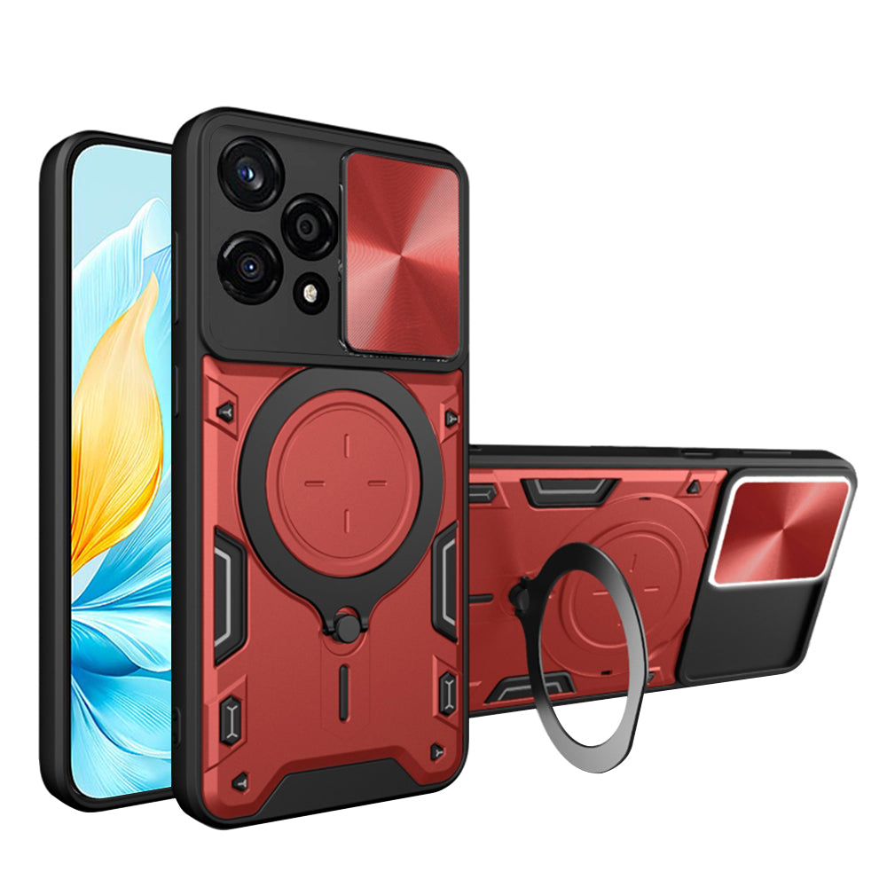 Coque pour Honor 200 Lite, Techsuit, CamGuard Pro, Rouge