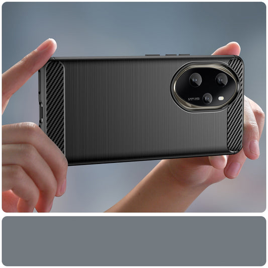 Coque pour Honor 200, Techsuit, Carbone, Noire
