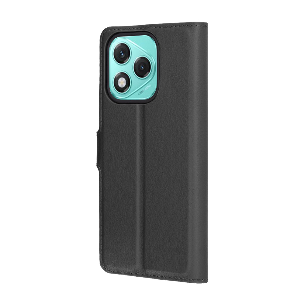 Coque pour Honor 400 Lite, Techsuit, Leather Folio, Noire
