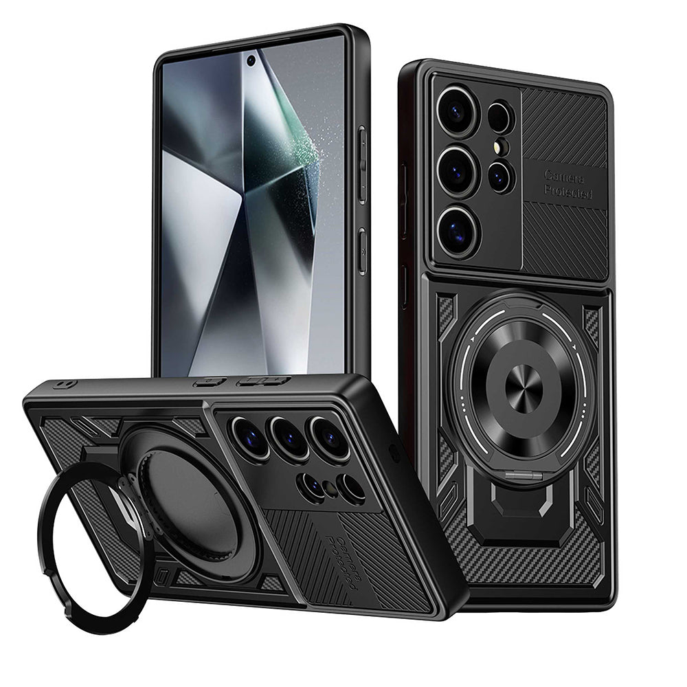Hülle für Honor 400 Lite, Techsuit, RuggedCam, Schwarz