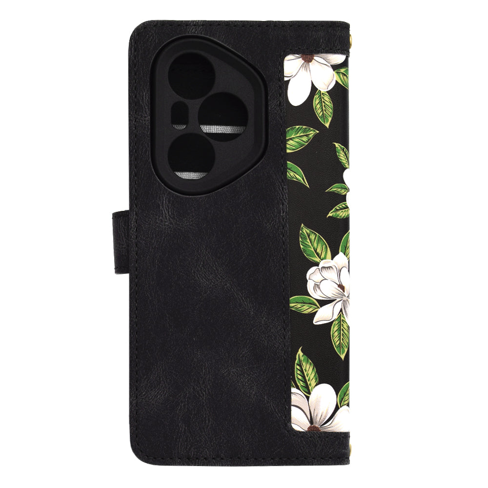 Coque pour Honor 400 Pro, Techsuit, FlipCraft, Noire