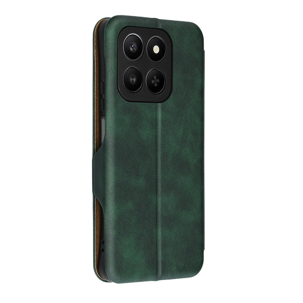 Hülle für Honor 400 Smart 4G / X7d 4G / 400 Smart 5G, Techsuit, Safe Wallet Plus, Grün
