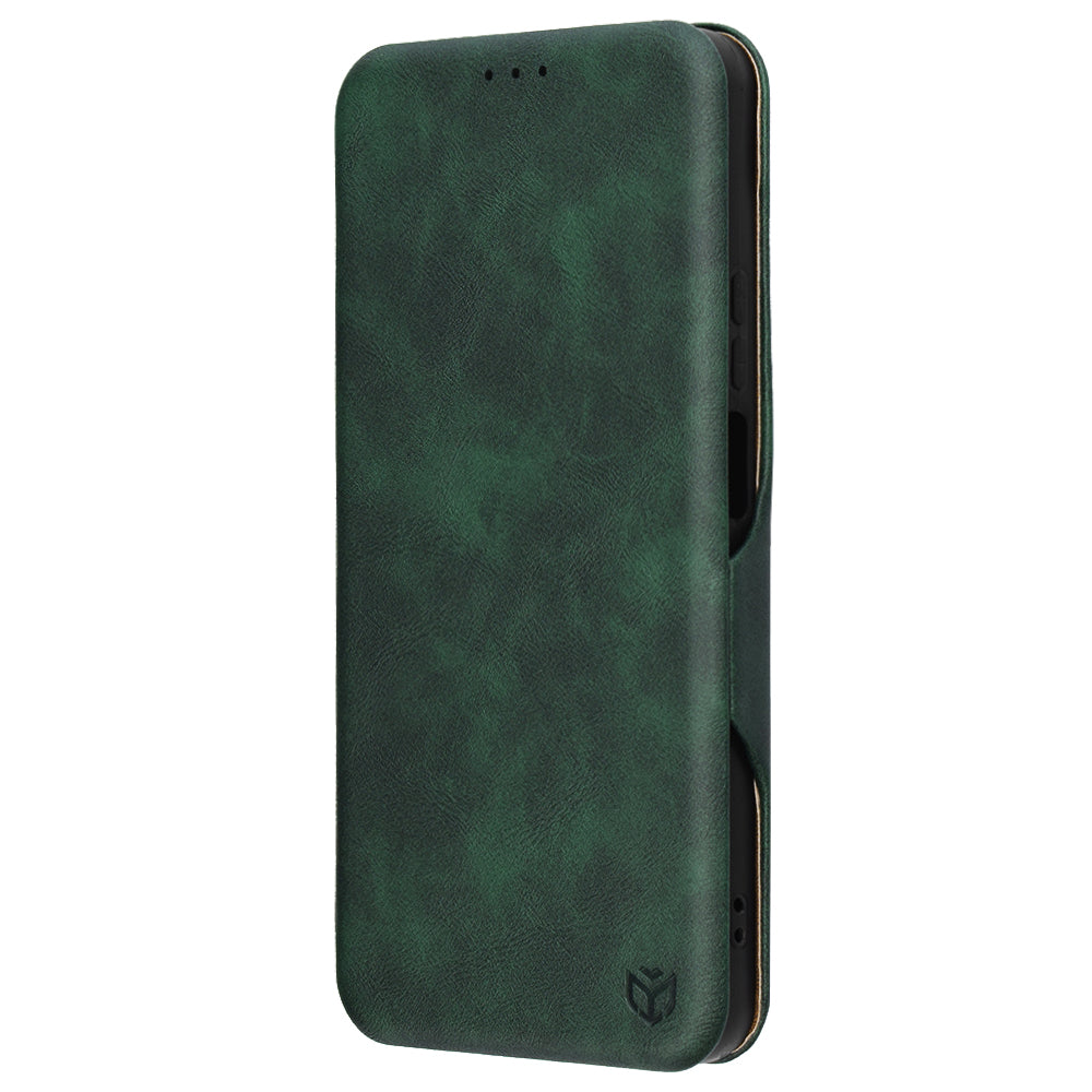 Hülle für Honor 400 Smart 4G / X7d 4G / 400 Smart 5G, Techsuit, Safe Wallet Plus, Grün