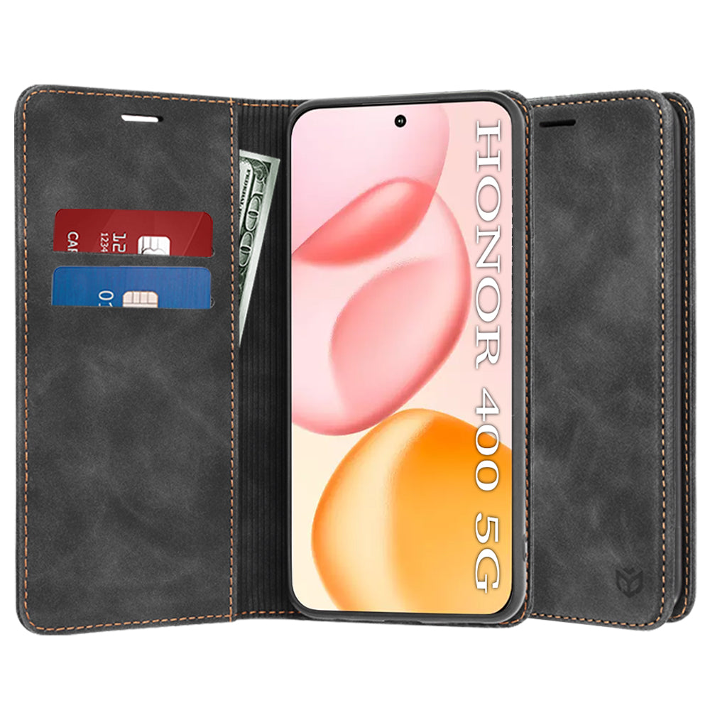 Coque pour Honor 400, Techsuit, Confy, Noire