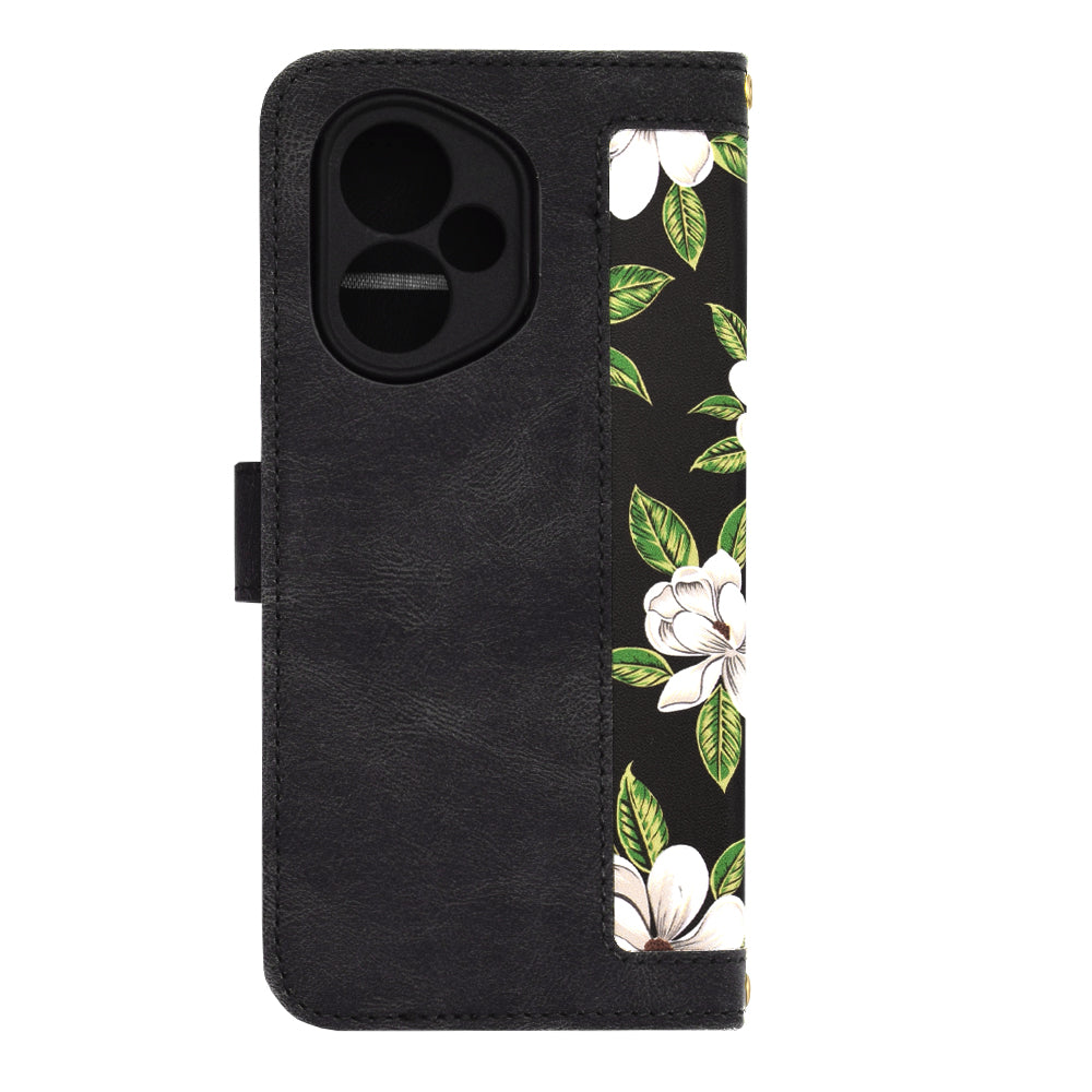 Coque pour Honor 400, Techsuit, FlipCraft, Noire