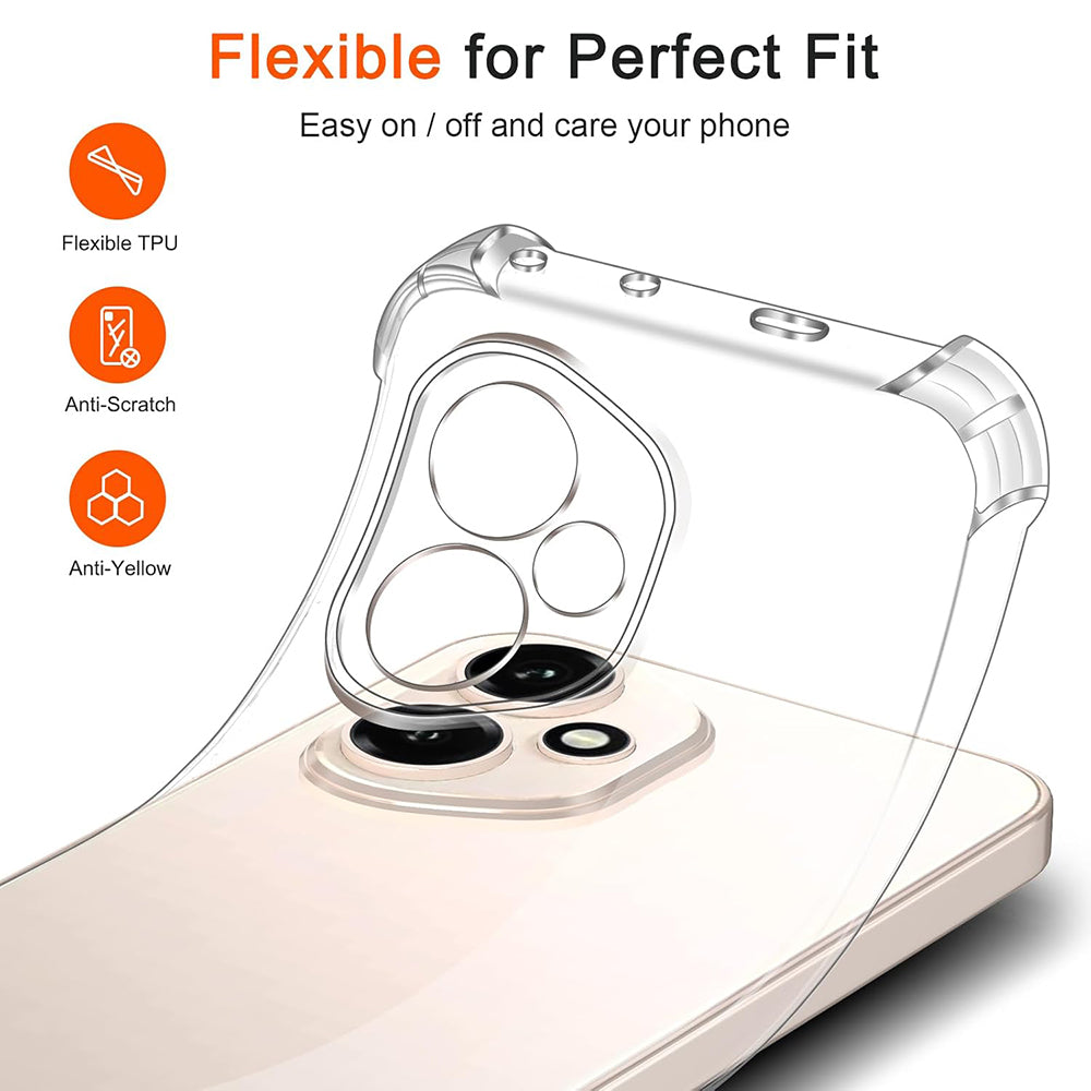 Coque pour Honor 400, Techsuit, Anti-choc Claire, Transparente