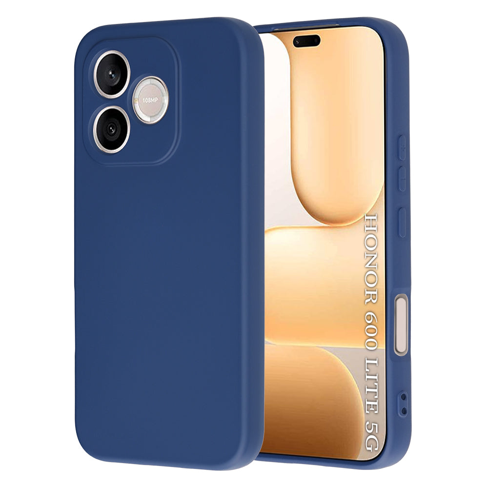 Hülle für Honor 600 Lite, Techsuit, SoftFlex, Marineblau