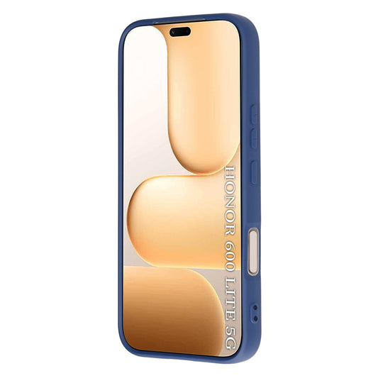 Étui pour Honor 600 Lite, Techsuit, SoftFlex, Bleu Marine