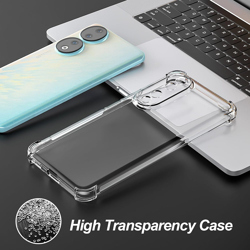 Coque pour Honor 90 Pro, Techsuit, Anti-choc Claire, Transparente