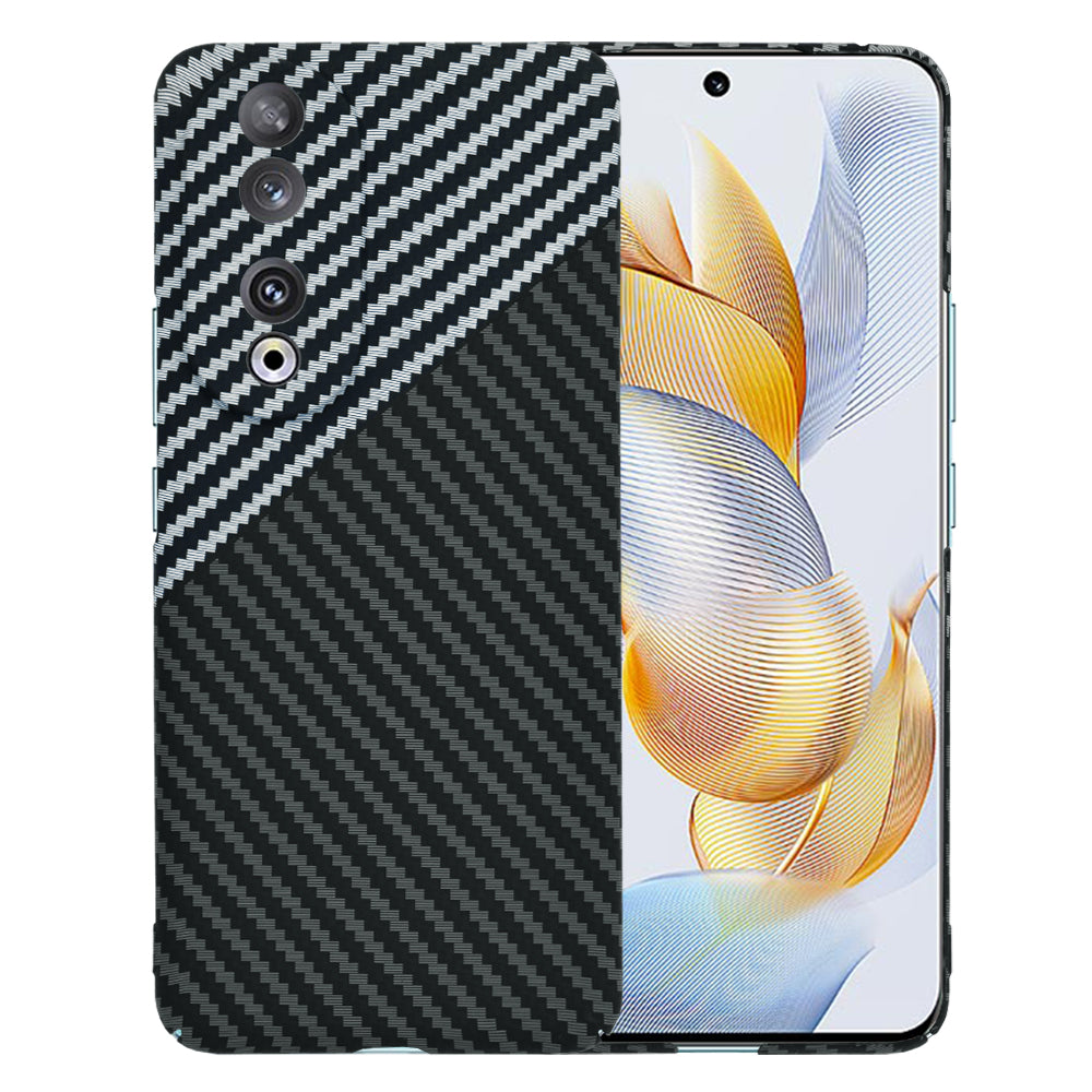 Coque pour Honor 90, Techsuit, Carbonite FiberShell, Noir Gris