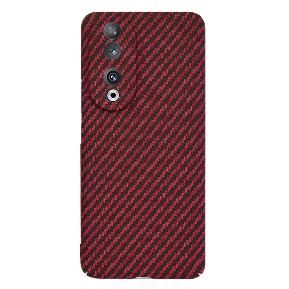 Coque pour Honor 90, Techsuit, Carbonite FiberShell, Rouge
