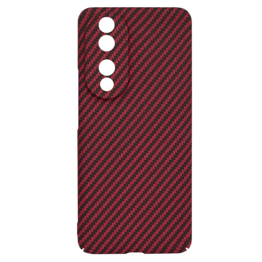 Coque pour Honor 90, Techsuit, Carbonite FiberShell, Rouge
