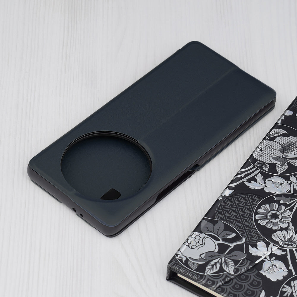 Coque pour Honor Magic5 Lite, Techsuit, eFold, Bleu Foncé