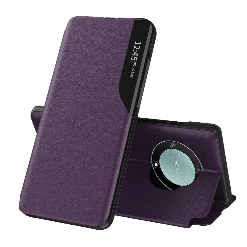 Coque pour Honor Magic5 Lite, Techsuit, eFold, Violet