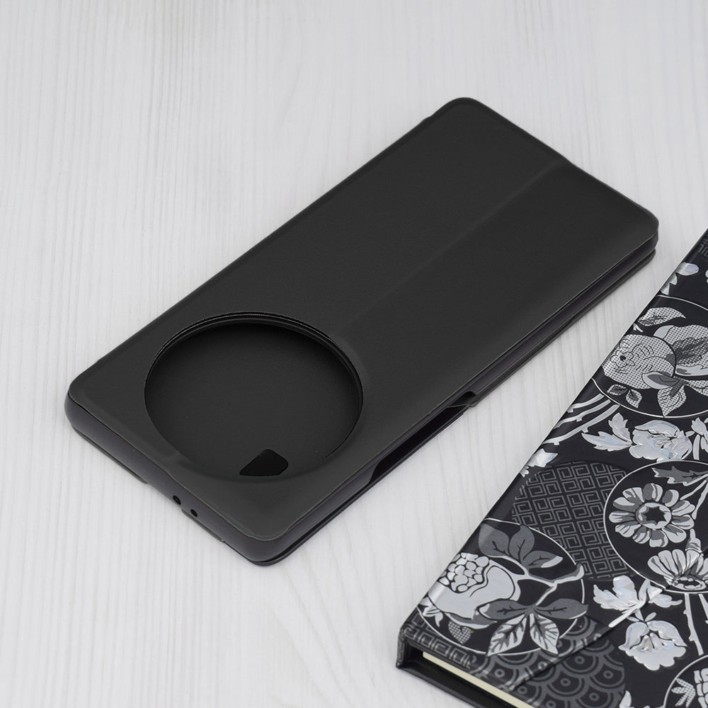 Coque pour Honor Magic5 Lite, Techsuit, eFold, Noire