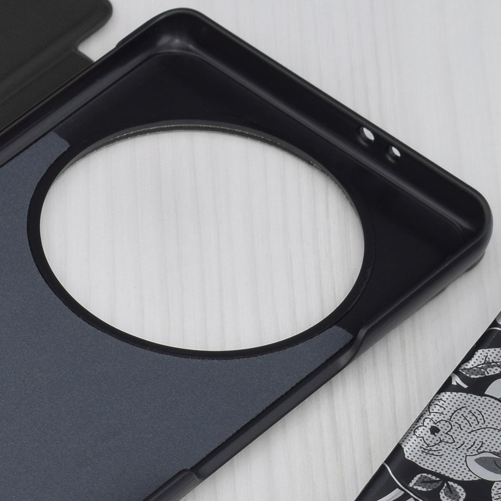 Coque pour Honor Magic5 Lite, Techsuit, eFold, Noire