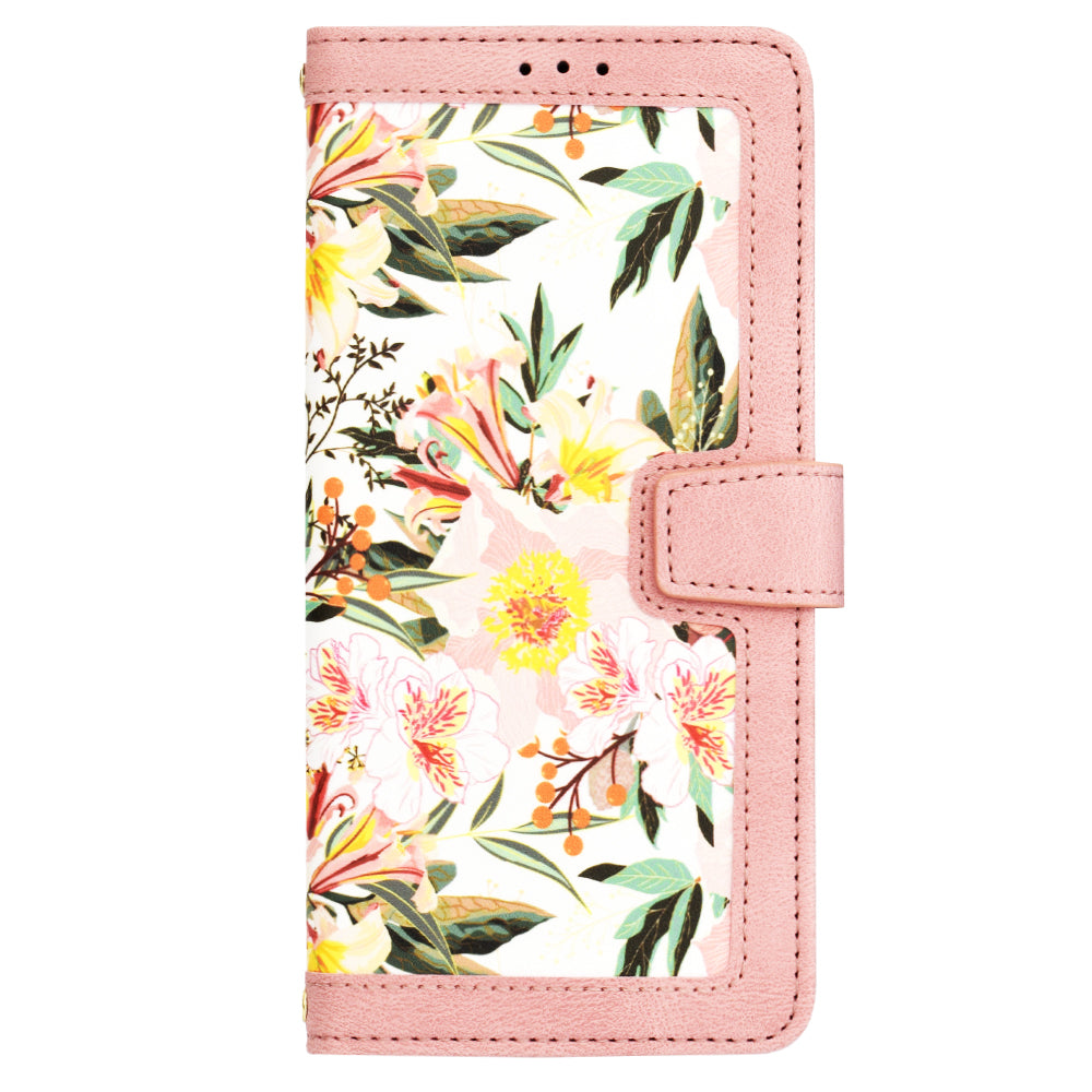 Coque pour Honor Magic6 Pro, Techsuit, FlipCraft, Rose