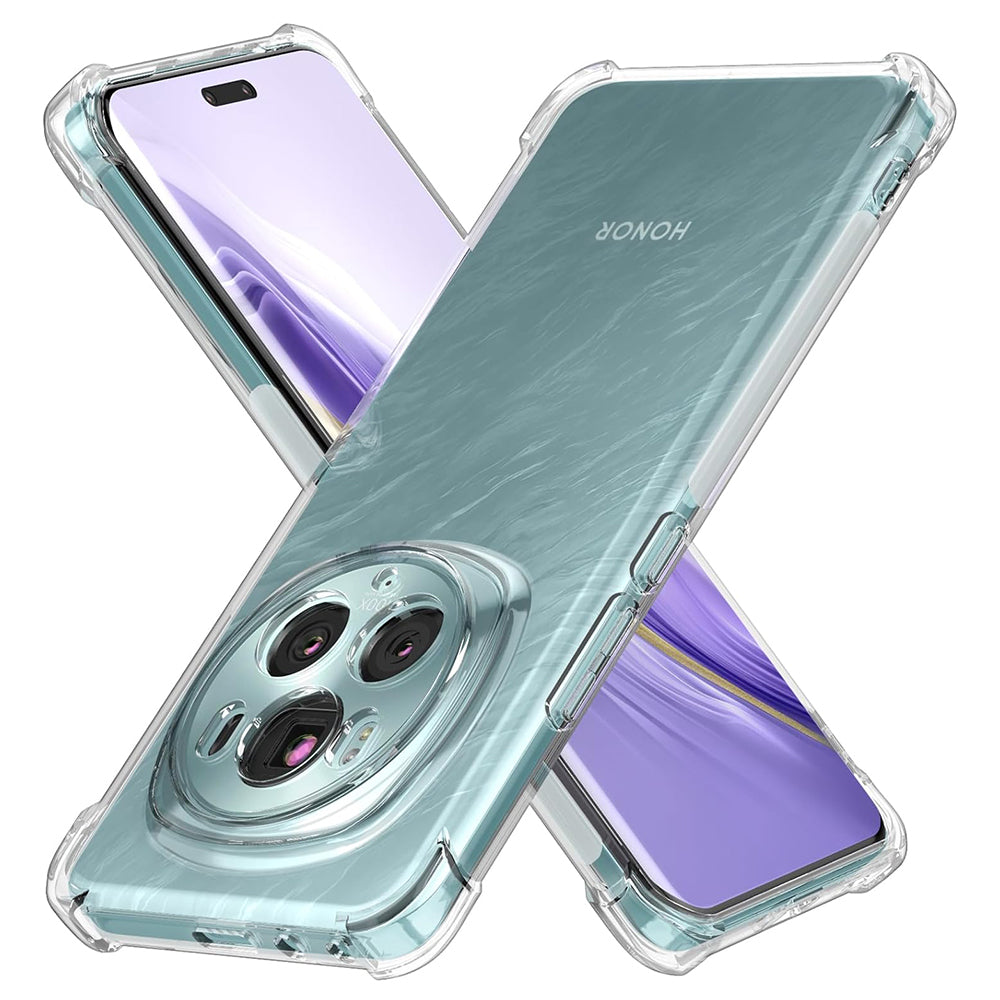 Coque pour Honor Magic6 Pro, Techsuit, Antichoc Claire, Transparente