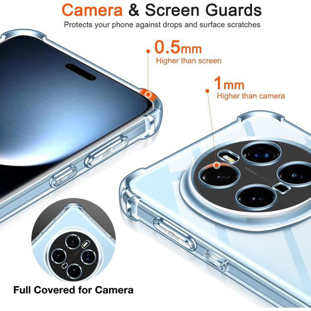 Coque pour Honor Magic7 Pro, Techsuit, Antichoc Claire, Transparente