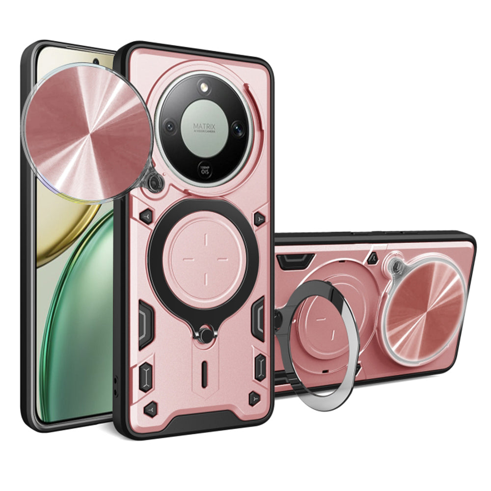 Case for Honor Magic8 Lite, Techsuit, CamGuard Pro, Rose Gold