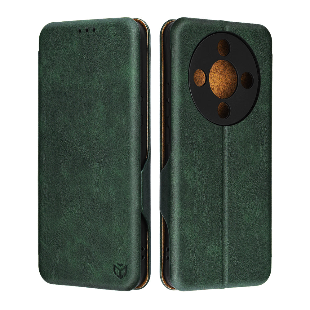 Hülle für Honor Magic8 Lite, Techsuit, Safe Wallet Plus, Grün
