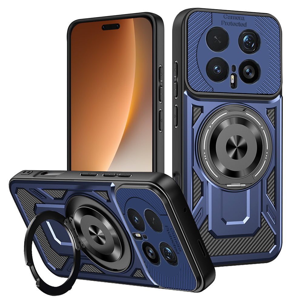 Étui pour Honor Magic8 Pro, Techsuit, RuggedCam, Bleu