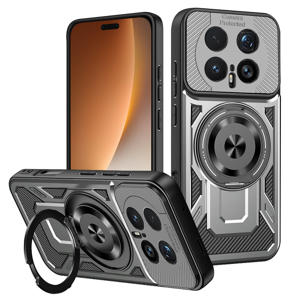 Étui pour Honor Magic8 Pro, Techsuit, RuggedCam, Gris