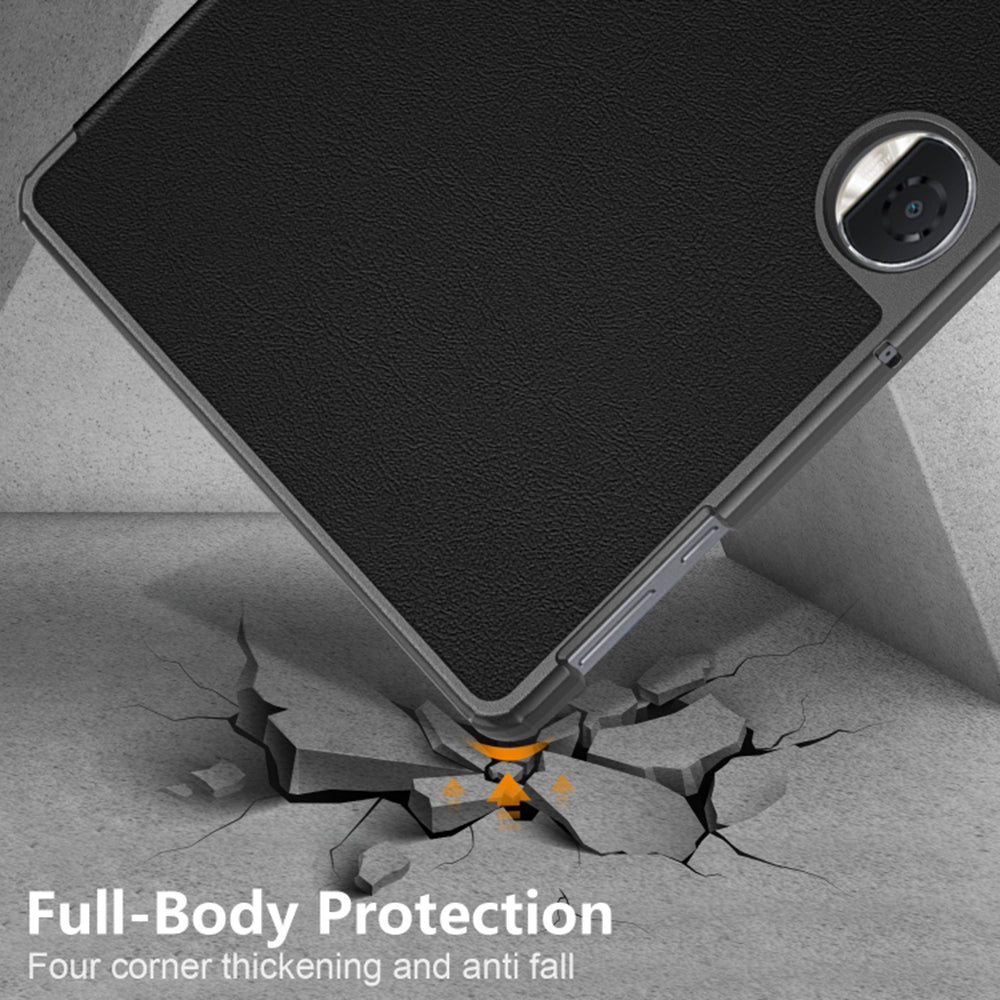 Housse pour Honor Pad 9, Techsuit, FoldPro, Noire