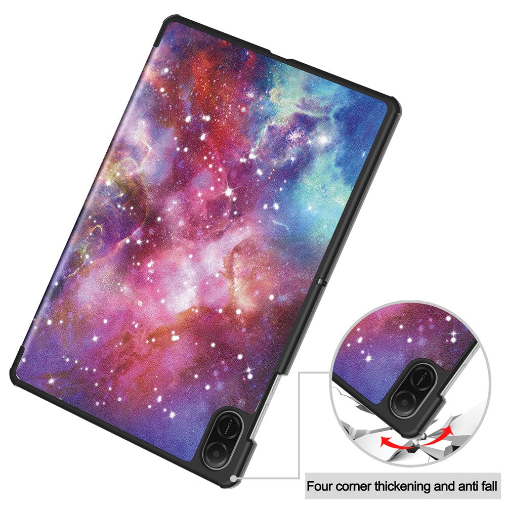Case for Honor Pad X8a, Techsuit, FoldPro Galaxy, Multicolor