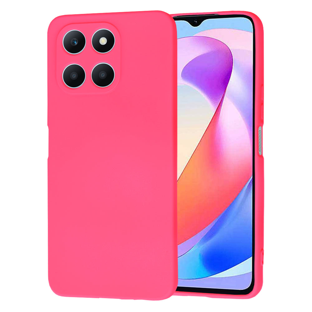 Étui pour Honor X6a, Techsuit, SoftFlex, Rose Foncé
