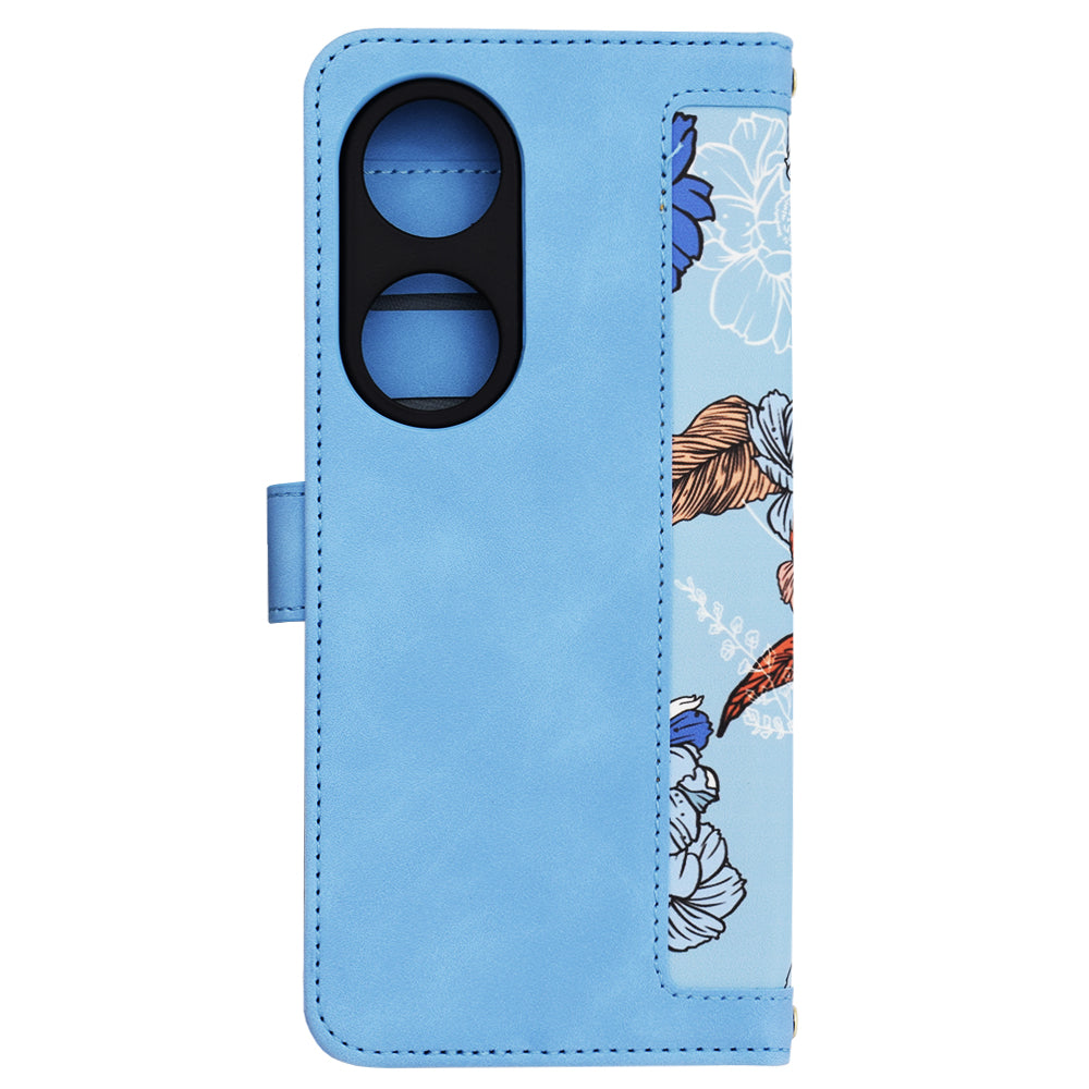 Coque pour Honor X7b 5G / 90 Smart / X7b 4G, Techsuit, FlipCraft, Bleu