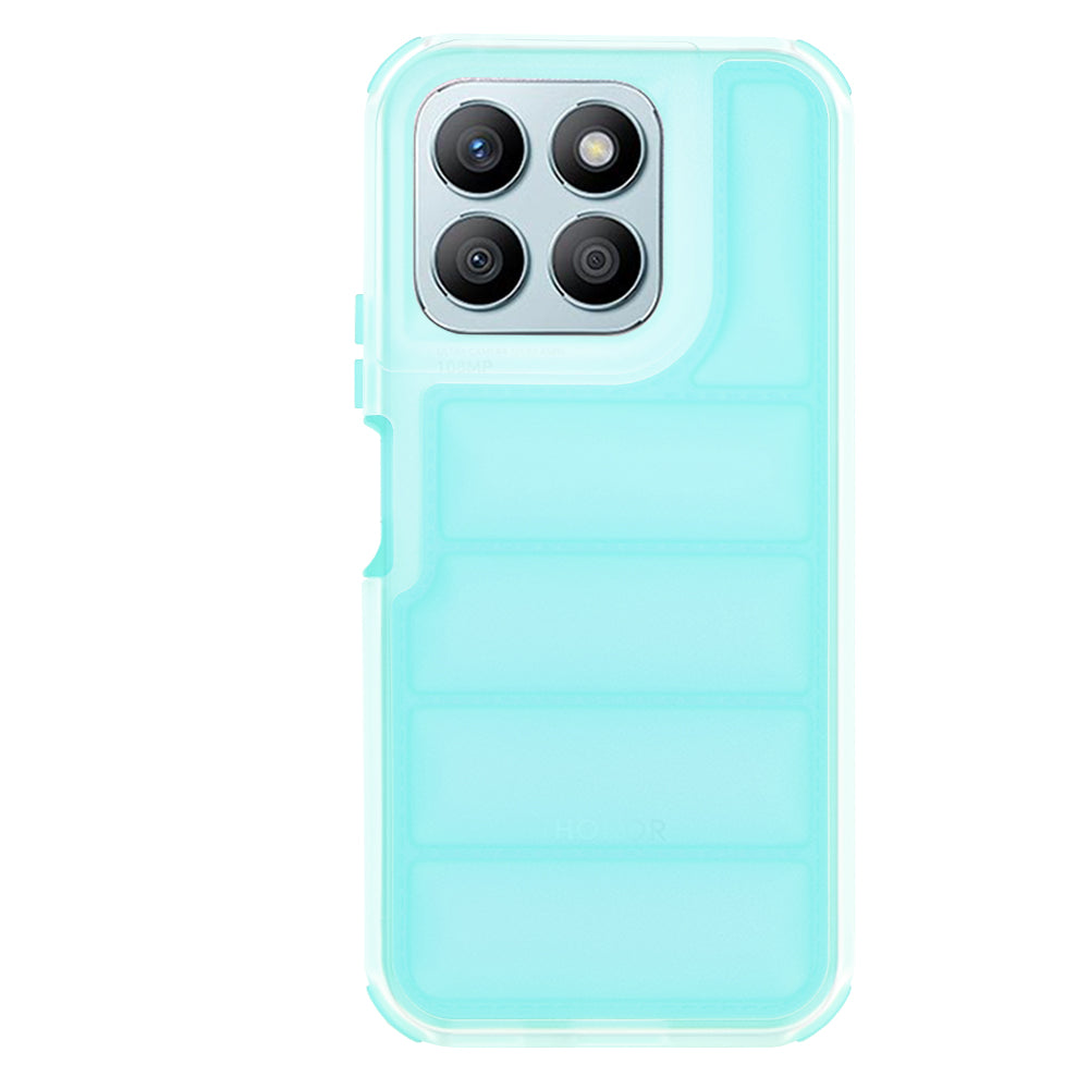 Coque pour Honor X8b, Techsuit, Wave Shield, Turquoise