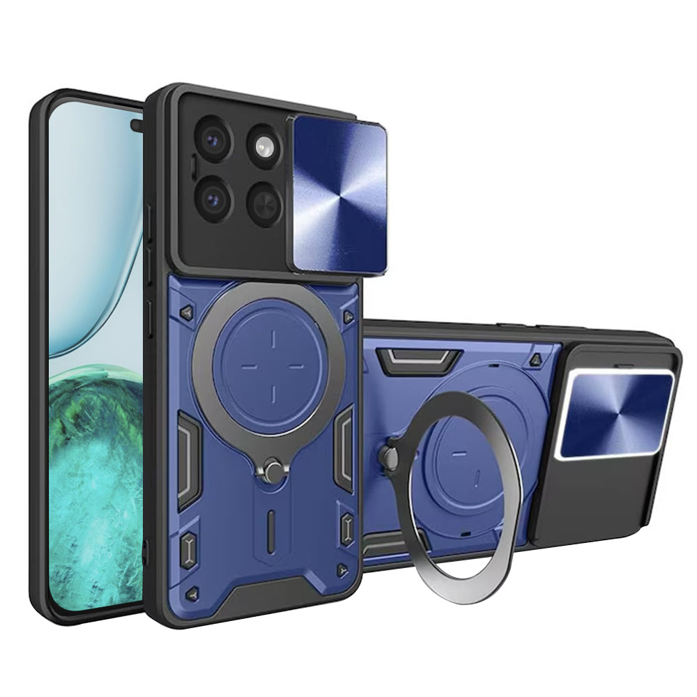 Coque pour Honor X8c, Techsuit, CamGuard Pro, Bleue