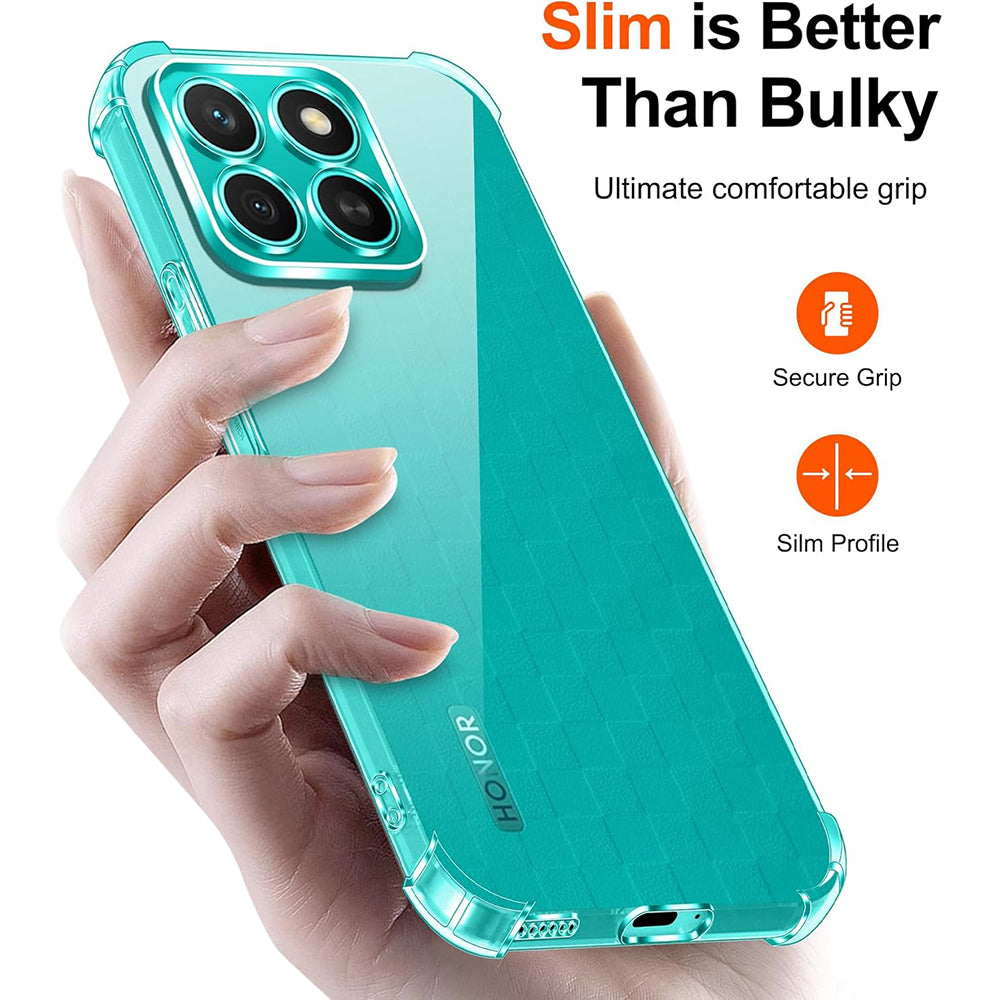 Coque pour Honor X8c, Techsuit, Anti-choc Claire, Transparente