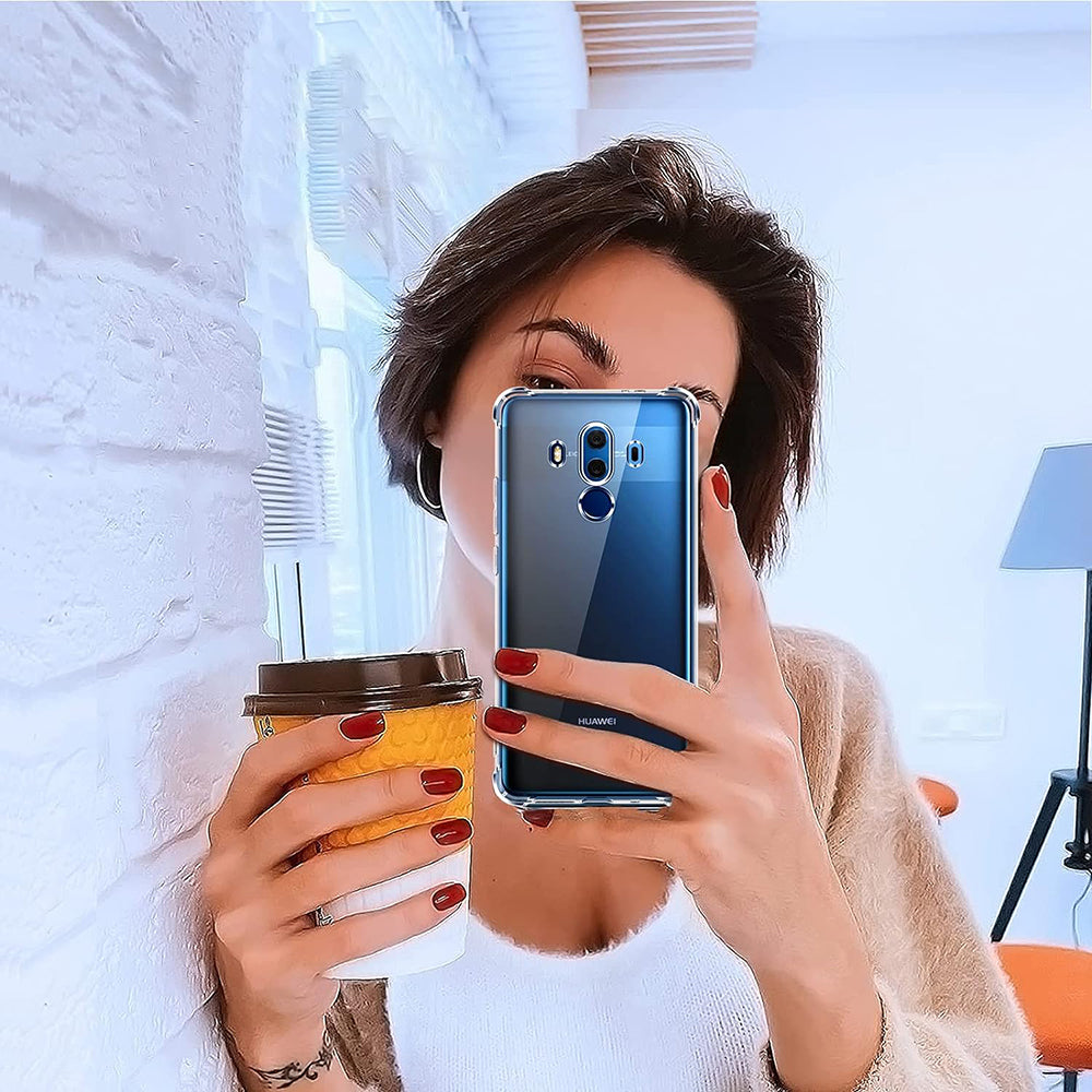 Coque pour Huawei Mate 10 Pro, Techsuit, Anti-choc Claire, Transparente