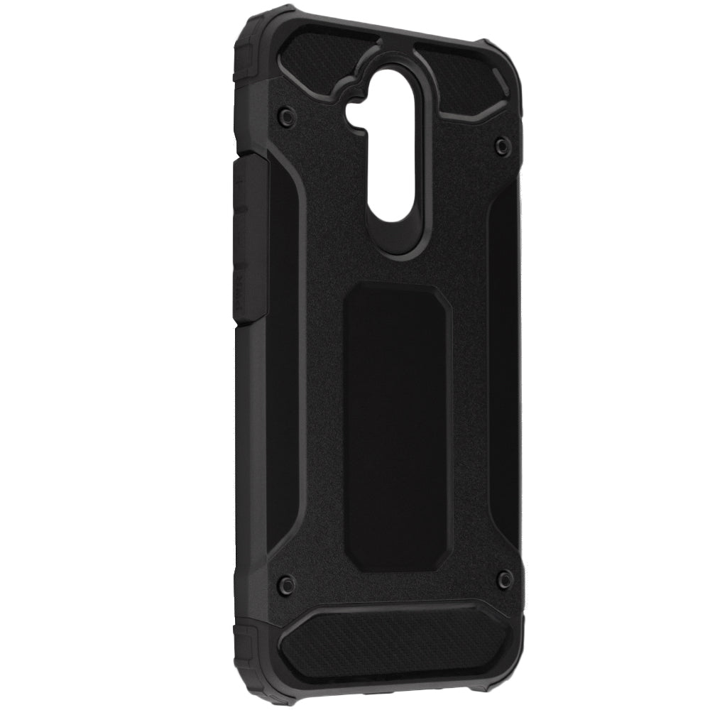 Coque pour Huawei Mate 20 Lite, Techsuit, Hybrid Armor, Noire