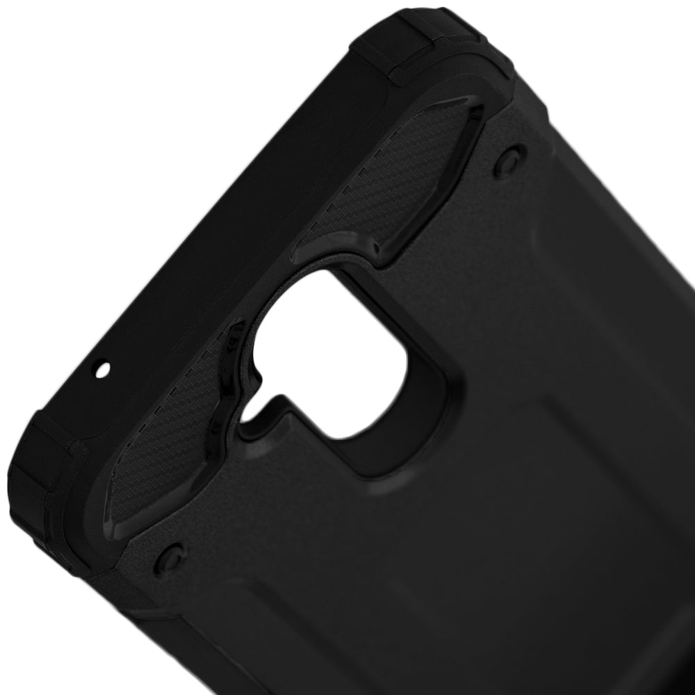 Coque pour Huawei Mate 20 Lite, Techsuit, Hybrid Armor, Noire